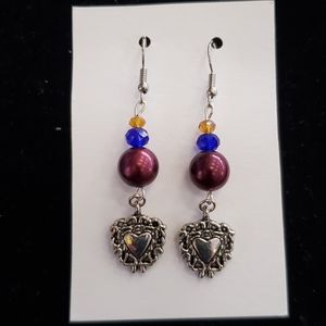 Heart earrings